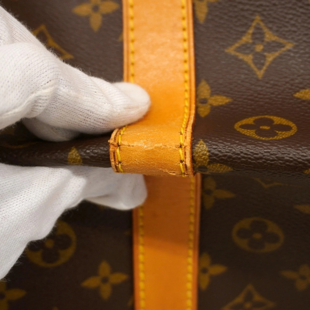 LOUIS VUITTON Brown Monogram Keepall 60 Boston Bag - Picture 7 of 14
